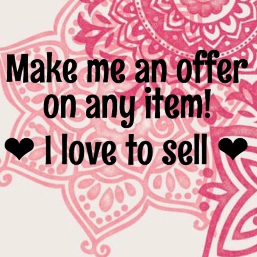 Offers always considered!!